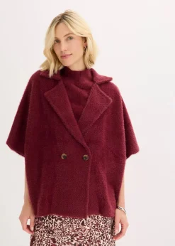 Federgarn Strickjacke