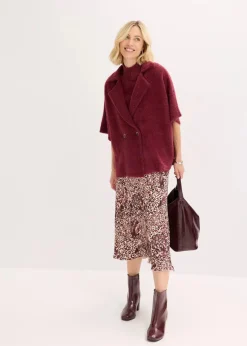 Federgarn Strickjacke