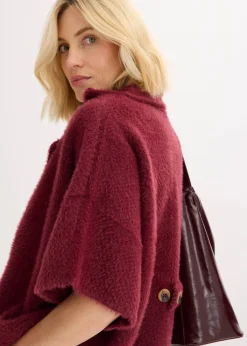 Federgarn Strickjacke