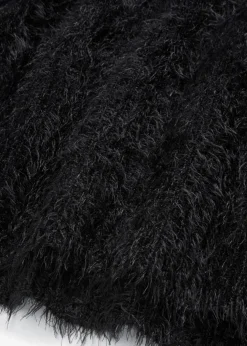 Federgarn-Pullover mit weiten Ärmeln, Boxy-Fit