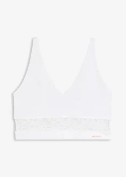 Feel Comfort Seamless Bustier mit zarter Spitze