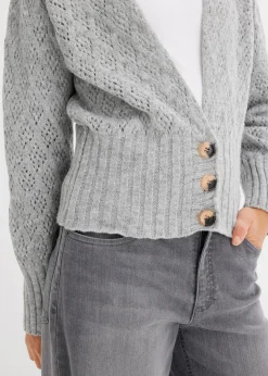Feinstrickjacke