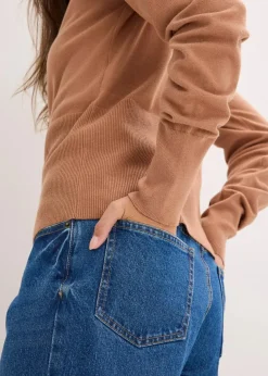 Feinstrickjacke aus fließendem Viskose-Mix