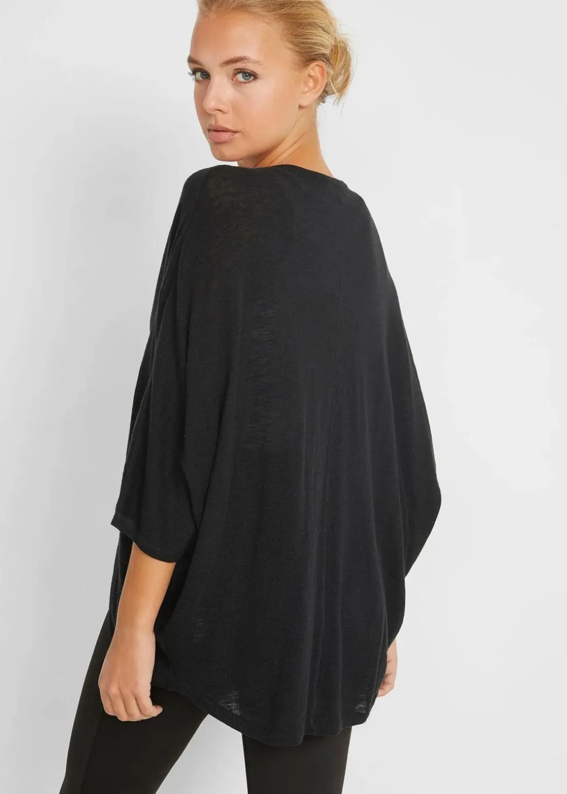 Feinstrickjacke aus reiner Baumwolle