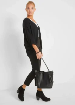 Feinstrickjacke aus reiner Baumwolle