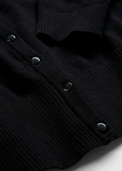 Feinstrickjacke mit Knopfleiste