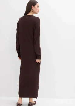 Feinstrickkleid aus Viskose-Mix