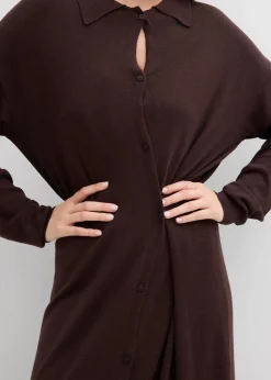 Feinstrickkleid aus Viskose-Mix