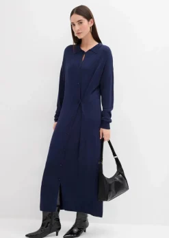 Feinstrickkleid aus Viskose-Mix