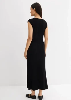 Feinstrickkleid aus Viskose-Mix