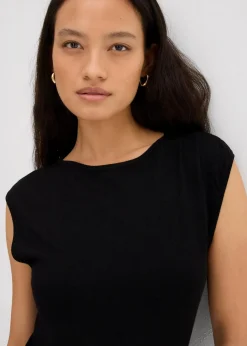 Feinstrickkleid aus Viskose-Mix