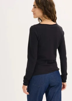 Feinstrickpullover aus fließendem Viskose-Mix