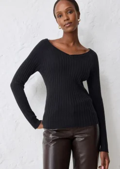 Feinstrickpullover aus Merinowolle