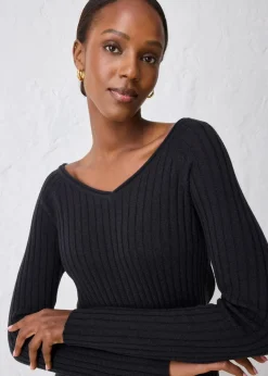 Feinstrickpullover aus Merinowolle