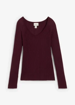 Feinstrickpullover aus Merinowolle