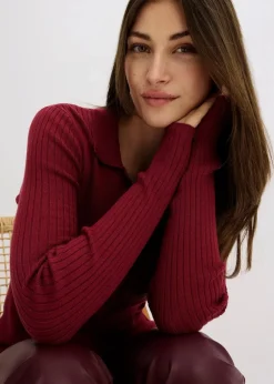 Feinstrickpullover aus softem Viskose-Mix