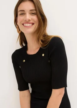 Feinstrickpullover aus softem Viskose-Mix