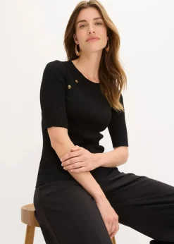 Feinstrickpullover aus softem Viskose-Mix