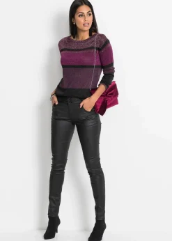 Feinstrickpullover aus Viskose-Mix