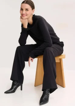 Feinstrickpullover aus Viskose-Mix