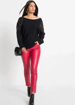 Feinstrickpullover aus Viskose-Mix