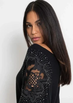 Feinstrickpullover aus Viskose-Mix