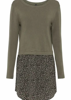 Feinstrickpullover mit Rockansatz