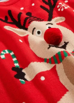 Feinstrickpullover mit Rundhalsausschnitt