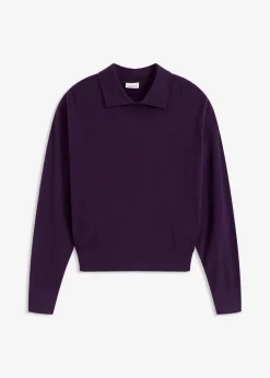 Feinstrickpullover mit Viskose