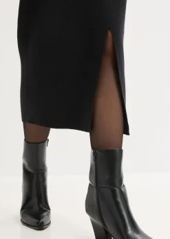 Feinstrickrock aus softem Viskose-Mix