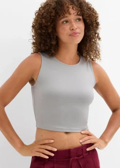 Figurbetontes Cropped Top, Doppelpack (2-tlg. Set)