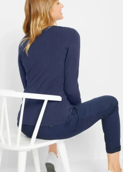 Figurbetontes Langarmshirt