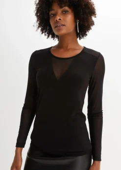 Figurbetontes Langarmshirt