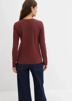 Figurbetontes Langarmshirt