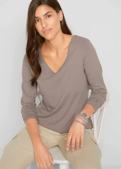 Figurbetontes Langarmshirt (2er Pack)