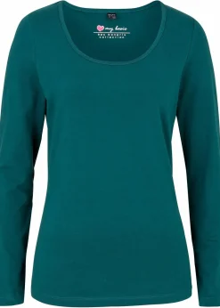 Figurbetontes Langarmshirt