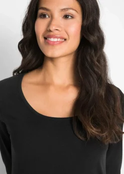 Figurbetontes Langarmshirt