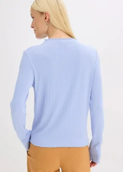 Figurbetontes Rippshirt