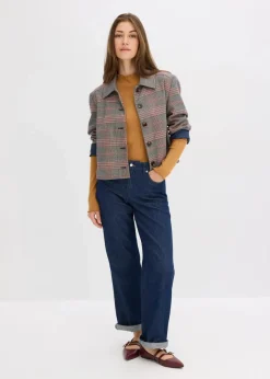 Figurbetontes Rippshirt