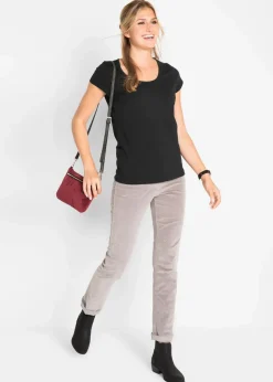 Figurbetontes T-Shirt