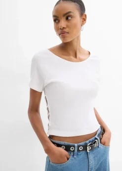 Figurbetontes T-Shirt aus reiner Bio-Baumwolle