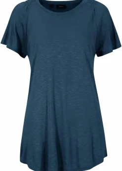 Flammgarn-Shirt mit Flügelärmeln