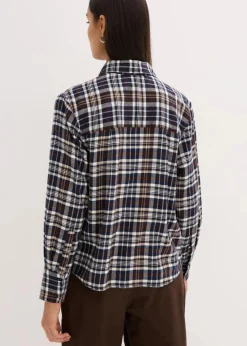 Flanell-Hemd aus reiner Baumwolle