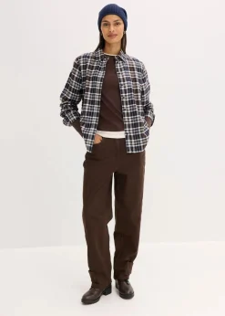 Flanell-Hemd aus reiner Baumwolle