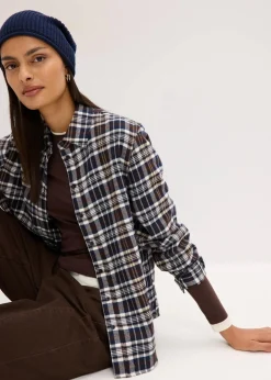 Flanell-Hemd aus reiner Baumwolle