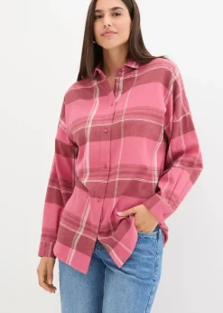 Flanellhemd aus reiner Baumwolle