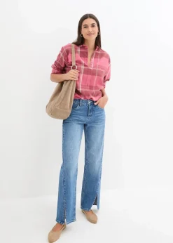 Flanellhemd aus reiner Baumwolle