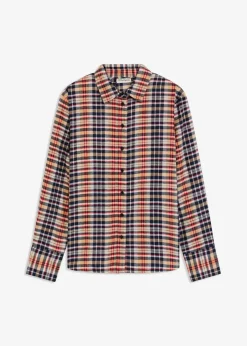 Flanell-Hemd aus reiner Baumwolle