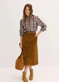 Flanell-Hemd aus reiner Baumwolle