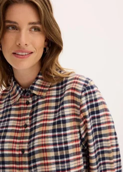 Flanell-Hemd aus reiner Baumwolle